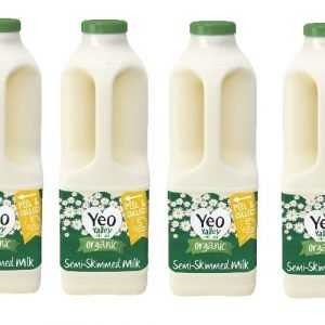 Yeo Valley Organic Semi Skimmed Milk 2 pints