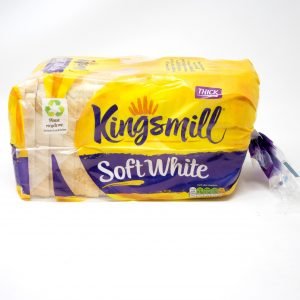 Kingsmill Soft White Bread Medium Slice 800g