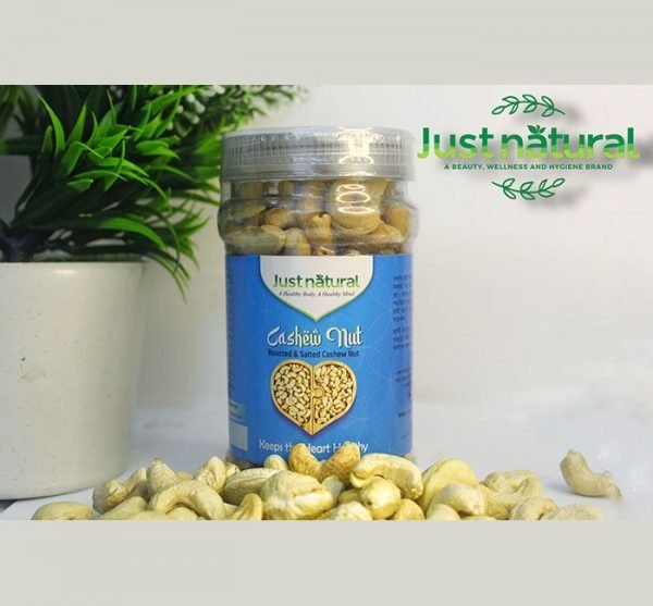 Just Natural Roasted & Salted Cashew Nut - 150gm
